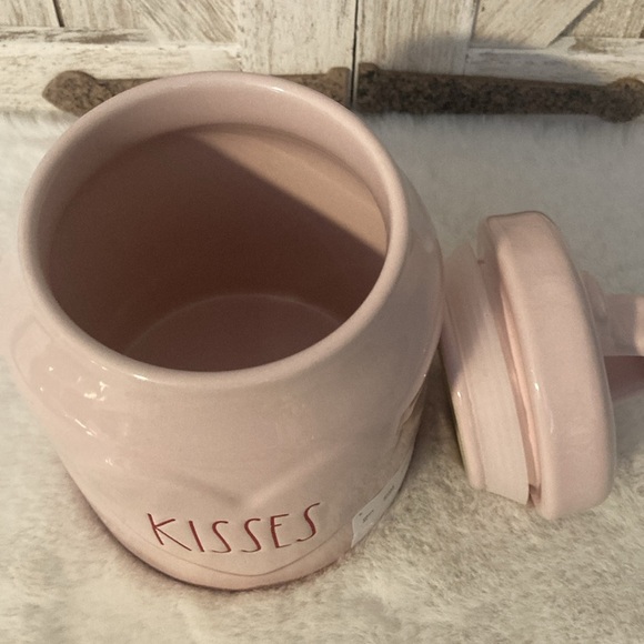 Rae Dunn Kisses Small Canister in Pink - Picture 6 of 6